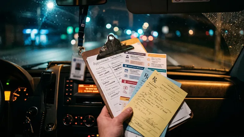 Les cas qui nécessitent un transport médical non urgent